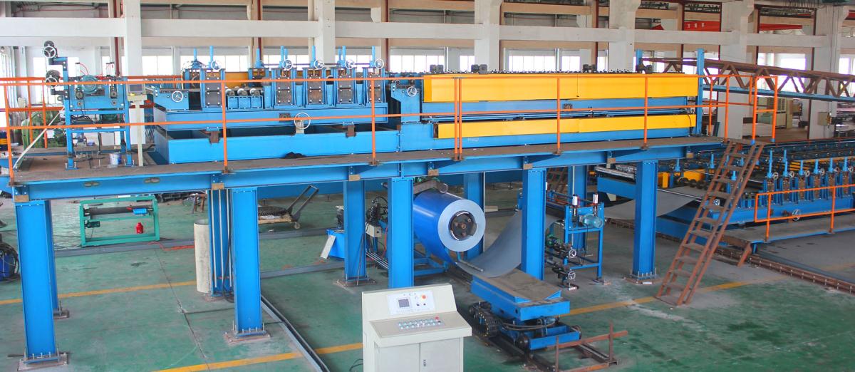 PU Sandwich Panel Production Line - Sandwich panel machine - Novotek ...